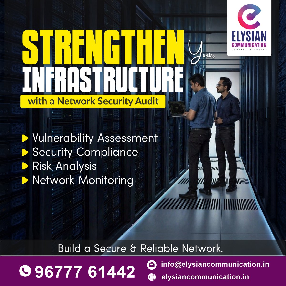 ElysianCom_Mdu's tweet image. 🚀🔐 Strengthen Your Network. Secure Your Future!

#ElysianCommunication #NetworkSecurity #CyberSecurity #ITSecurity #DataProtection #NetworkAudit #CyberDefense #InformationSecurity #SecureNetwork #ITInfrastructure #DigitalSecurity #RiskManagement #SecuritySolutions #TechSecurity