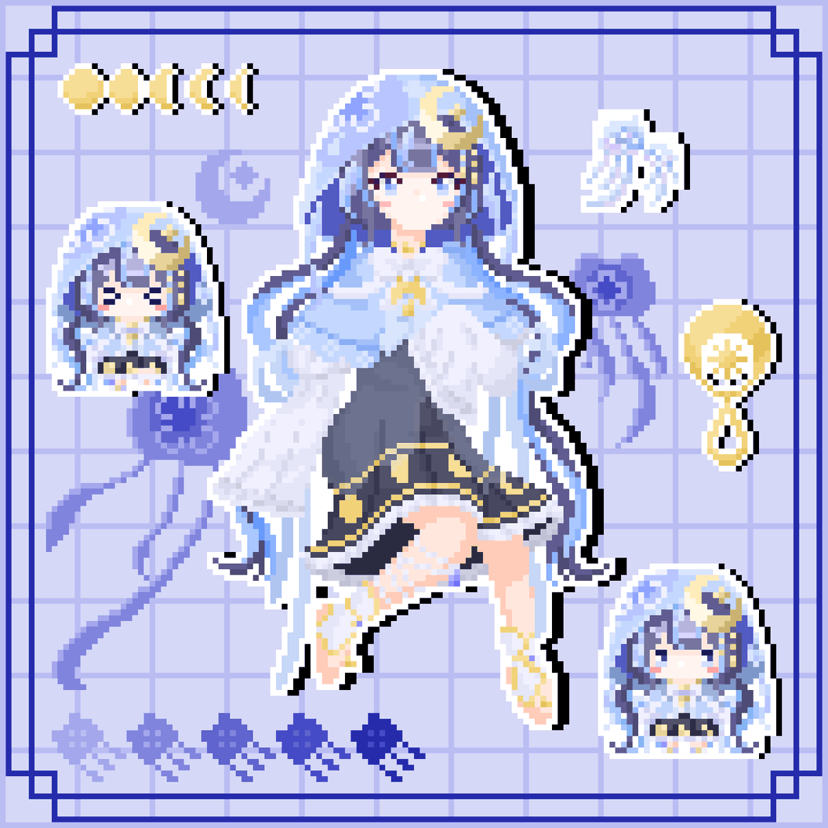 青と星 tweet media