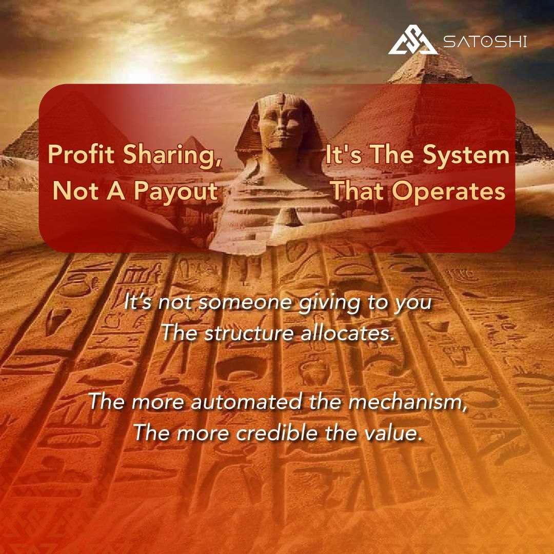 SPRDEFI's tweet photo. In Satoshi Protocol,
profit-sharing has never been a "distribution" —
it is the natural output of the system 🔥

When rules are written into the structure,
rewards no longer depend on anyone 🚀

#Decentralization #MechanismIsTrust #StructuralDistribution #AutomatedSystem https://t.co/iKVFErbOle