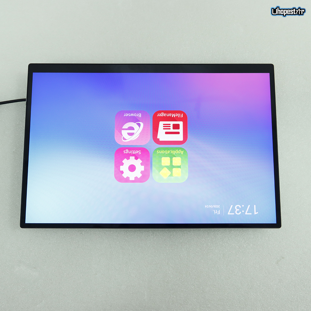 uhopestar's tweet image. Upgrade your workspace with our 13.3" Android Digital Signage. Ultra-thin bezel, premium aluminum build, and professional aesthetic. Built for 24/7 reliability in demanding B2B environments. 💼 #SmartOffice #DigitalSignage #AndroidHardware #TechSolutions #B2B