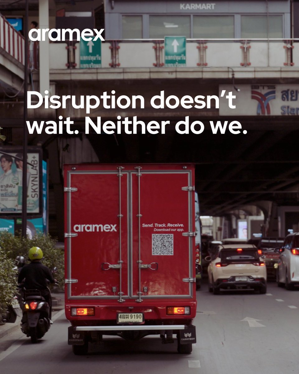 Aramex tweet media