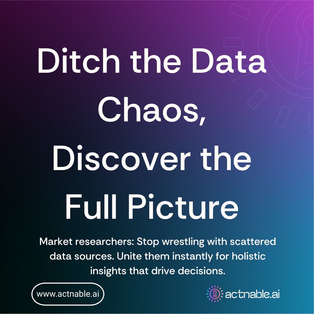 ActnableAI's tweet photo. Research today isn’t limited by data but by fragmentation.
Actnable’s Deep Insights Agent is an AI research companion that bridges the disconnect between analysis and synthetic testing to insight generation and automated reporting. It's research, reimagined!🔥 
#innovation #ai https://t.co/6up54PZf0k
