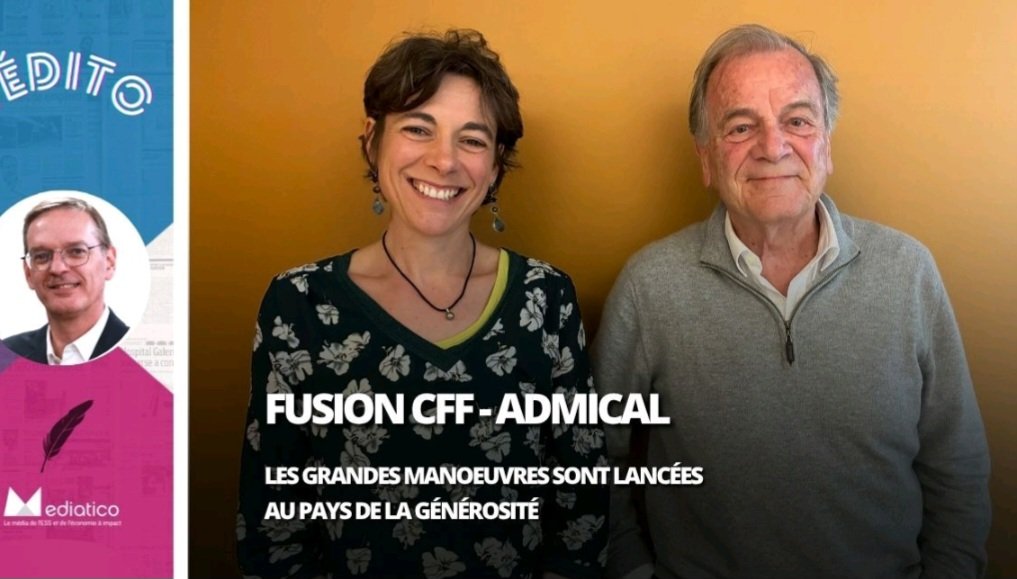 JPhilippebrun's tweet image. [#Ess - Fusionner] @MEDIATICO_FR @Fvuillod : Édito | Fusion @Admical-@CFFondations, les grandes manœuvres sont lancées au pays de la #générosité ➡️ mediatico.fr/?p=1786371&amp;amp;no_… cc @lelouvier_m @generosites @ESS_France ⤵️