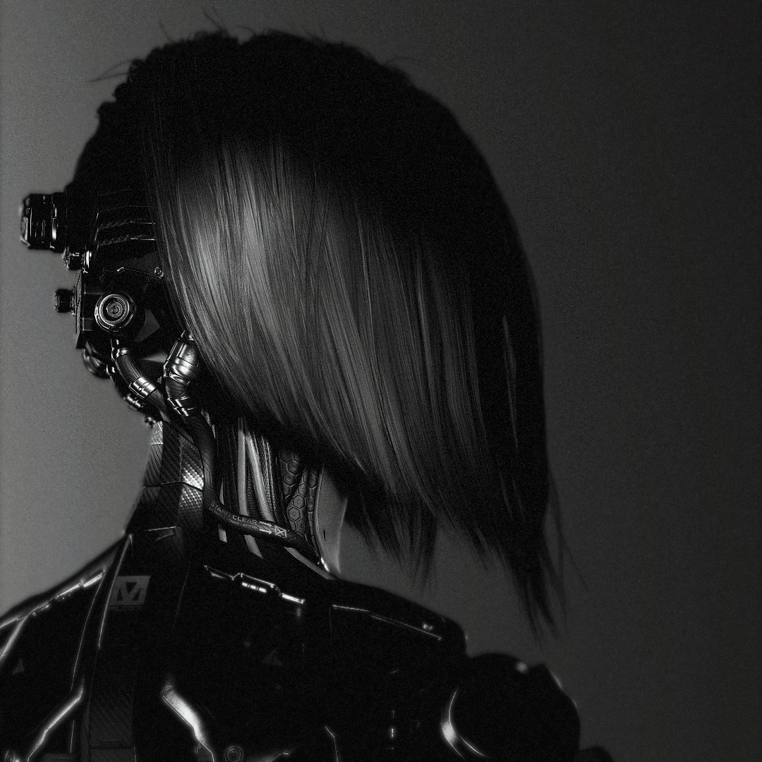 Kulma69's tweet image. Song So Mi (Songbird) | Black &amp;amp; White
#Cyberpunk2077