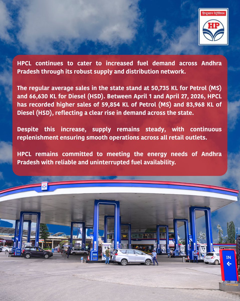 Hindustan Petroleum Corporation Limited tweet media