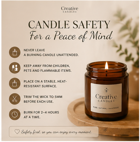 CreativeL42809's tweet image. A calm space starts with safe habits ✨
Take care, then enjoy every moment.
#CreativeLights #Lifestyle