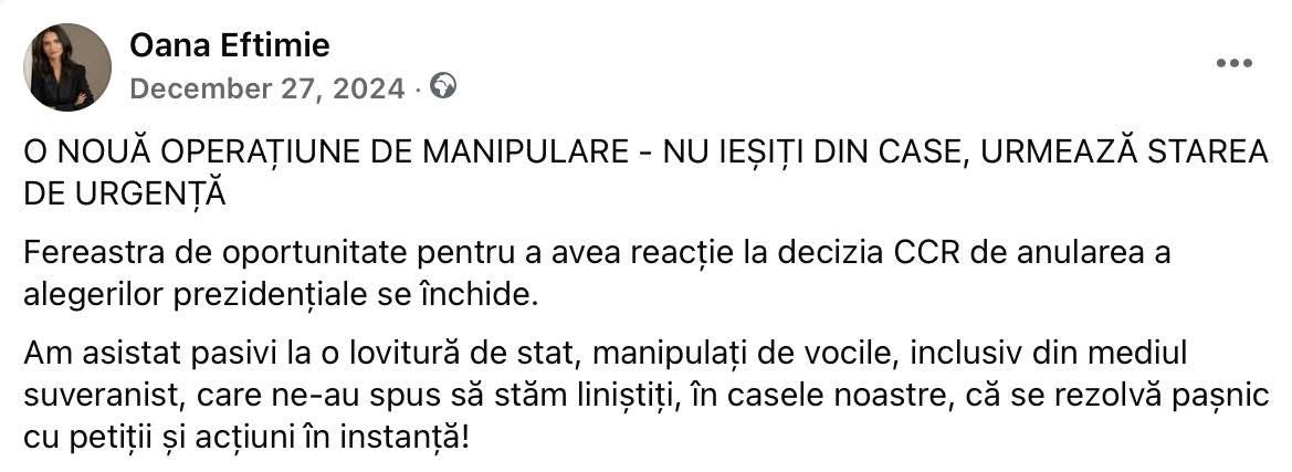 Oana Eftimie tweet media