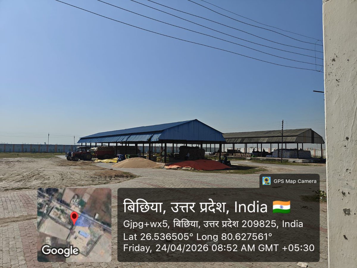 FciLucknow's tweet image. Wheat procurement is in full swing at FCI centers, with farmers appreciating smooth operations, robust facilities, and timely direct payments into their accounts. Supporting those who feed the nation 🇮🇳 #KisanKalyan #WheatProcurement #FCI #MSP @FCI_India @FciLko