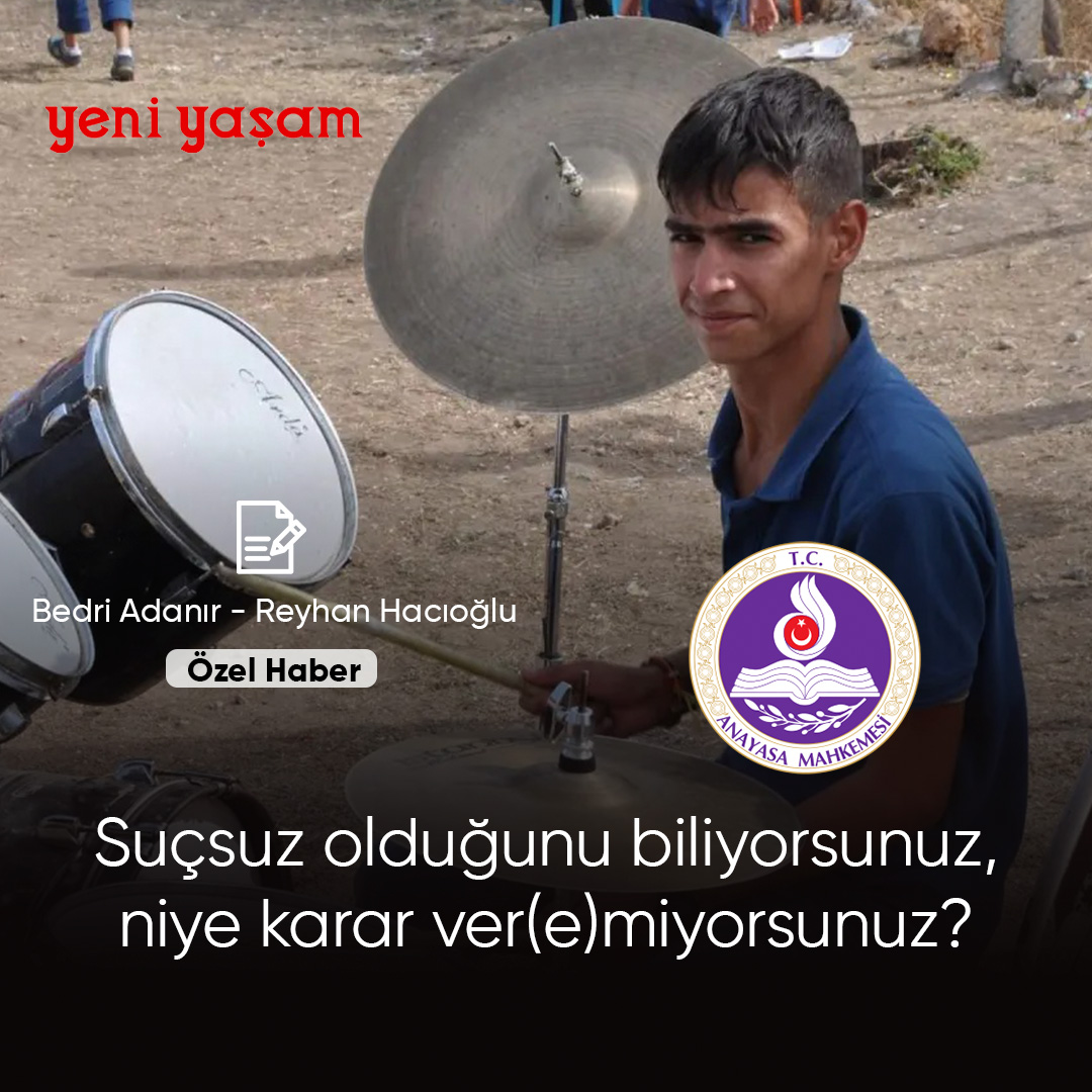 📌 Suçsuz olduğunu biliyorsunuz, neden karar ver(e)miyorsunuz?

▪️DAİŞ’in Kobanê’ye yönelik saldırılarına karşı 6-8 Ekim 2014’de gerçekleştirilen eylemlerde Yasin Börü’nün de aralarında bulunduğu ‘4 kişiyi öldürmek’ suçlamasıyla 14 yaşındayken tutuklanan ve hakkında onlarca yıl