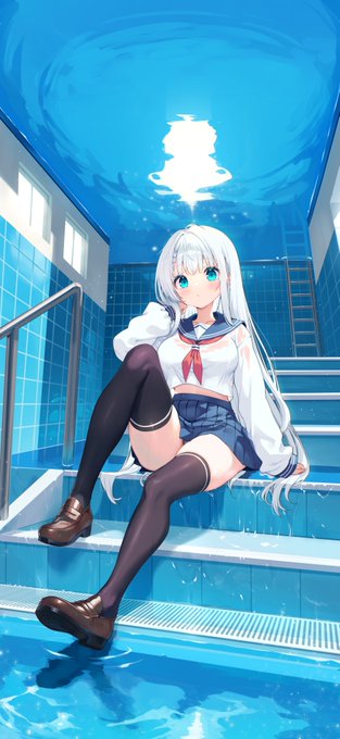 セーラー服 on poolcore (※サイズ大きすぎて縮小されてしまったのでリサイズして再投稿)