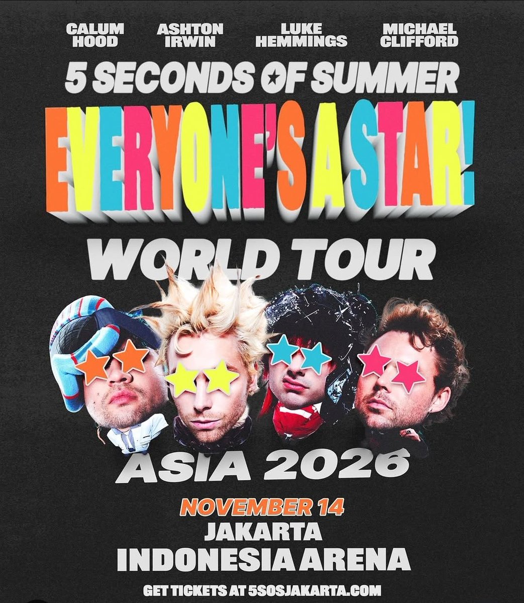 JASTIP/JASWAR/JOKI TIKET KONSER 5SOS —mt aftr dm tweet media