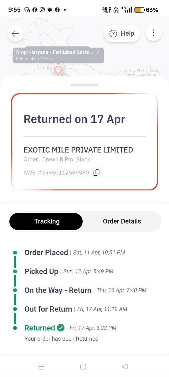 I_m_Chinmaya599's tweet photo. @GOBOLTIndia @Delhivery @consaff @jagograhakjago
Facing delay in warranty service.
Smartwatch received on 25 April, no dispatch update.
Previous ticket wrongly closed.
Ticket ID: 777357054148
Delivered on 17 April (proof attached)
Please resolve urgently.
#GOBOLT #Service https://t.co/jllYszA7mI