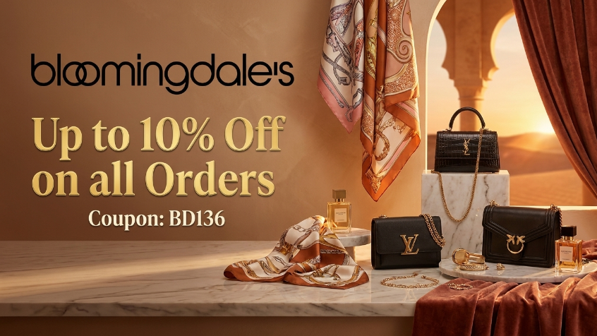CouponSavingsAE's tweet image. Up to 10% Off on all Orders at Bloomingdales

Coupon Code: BD136

Get #coupons from:
couponsavings.ae/coupons/bloomi…

#couponcode #promocode #LuxuryLiving #footwear #WomensFashion #bloomingdales #beauty