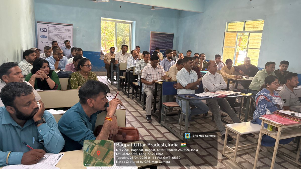 NagarBaghpat's tweet photo. CENSUS TRAINING IN NAGAR PALIKA PARISHAD BAGHPAT #Baghpat_census #बागपतकीजनगणना #census2027 #Census_of_india #censusUP #गिनती_है_जरूरी #जनगणना_से_जनकल्याण #विकास_की_राह_census2027 https://t.co/ekSZMkW1wI
