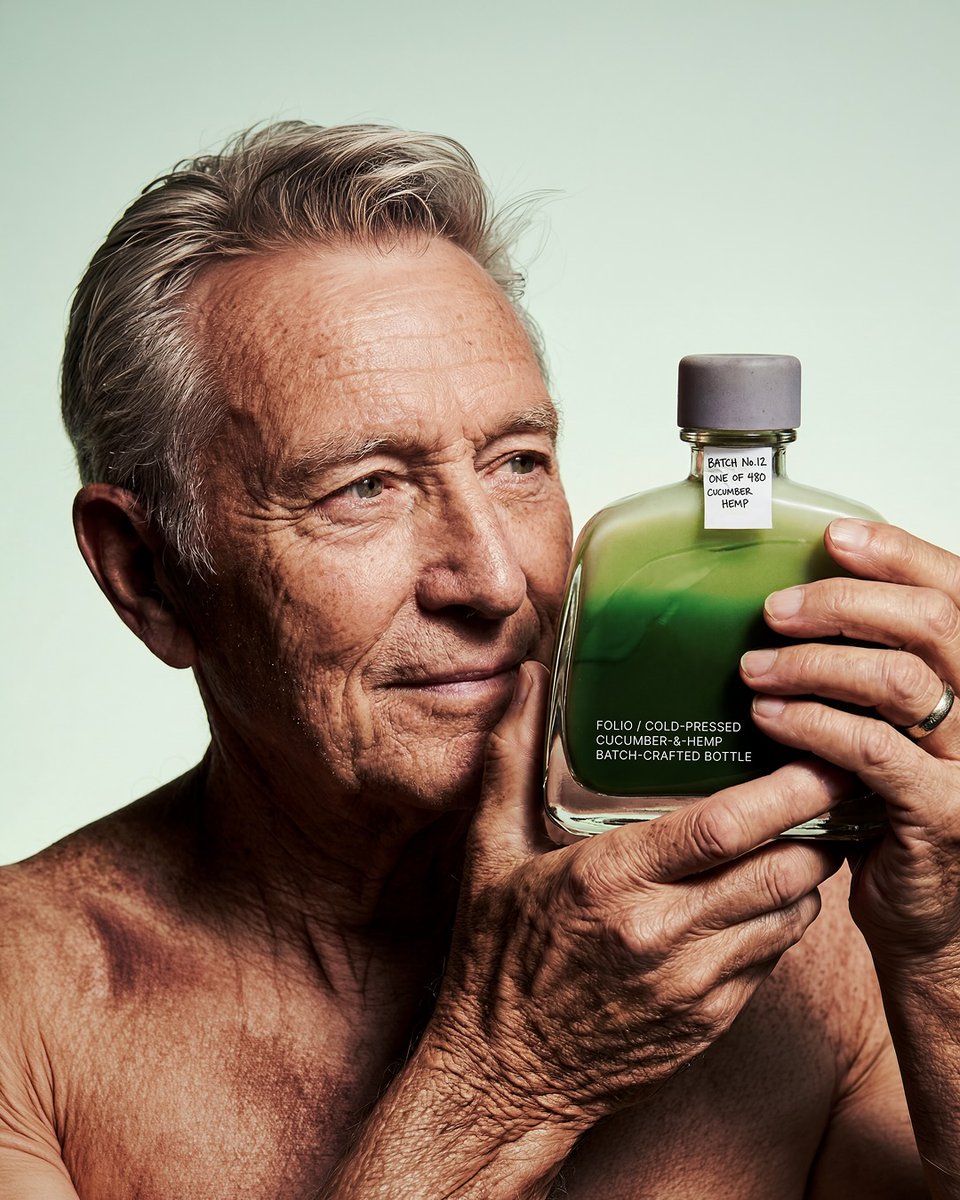 packagings's tweet image. Batch No. 12. One of 480. #Cucumber &amp;amp; Hemp. That small handwritten tag probably does more work than most full label designs ever could. 

packagingoftheworld.com/2026/04/folio-…

#packagingdesign by Co.lab 
Art Director (Design+ AI): Evgenia Lysenko
