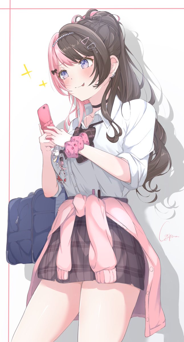 登録者100万人おめでとうございます！！
新衣装もめちゃめちゃかわいい！🤩
#ひなのの絵なの