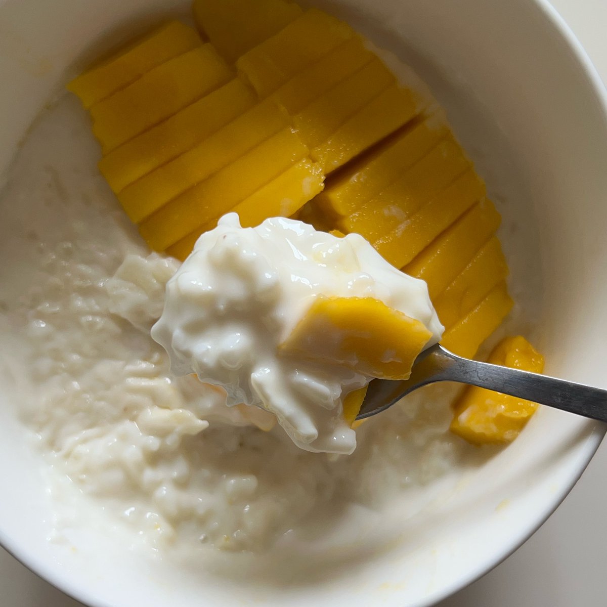 mango rice pudding