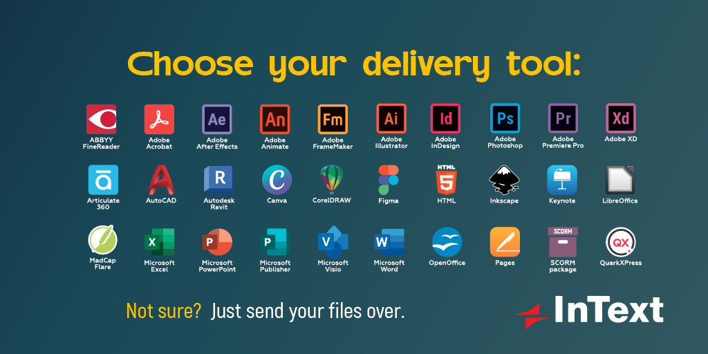 intext_com's tweet photo. I have a desktop publishing request. Where do I start? 🤔

Here’s a short guide to working with us. No matter how complex your files (blurry scans, construction drawings), InText makes everything simple.

Swipe the carousel to see the guide 👇🏻 https://t.co/EEkV2tdknC