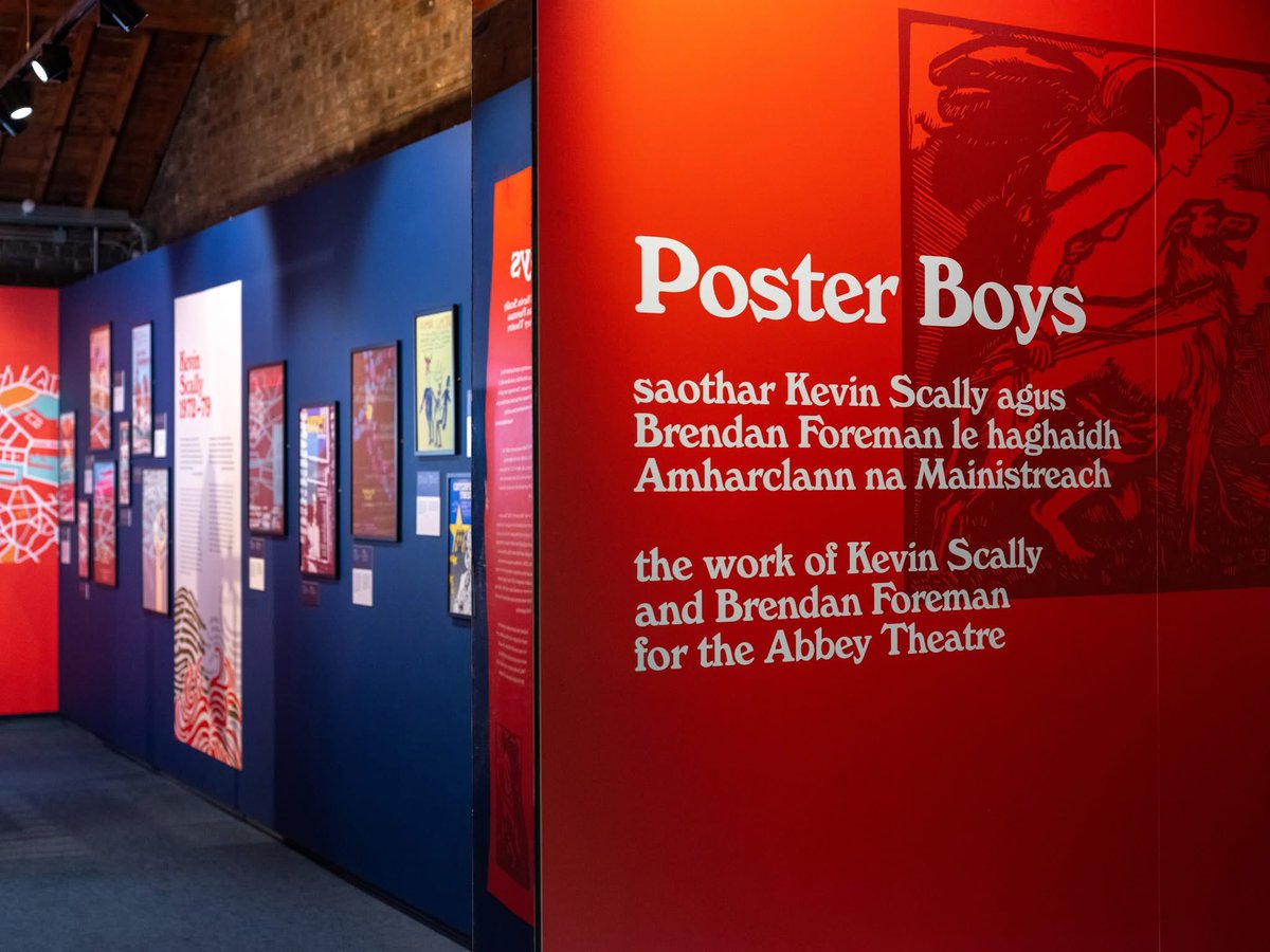 NatPrintMuseum's tweet image. Last few days to see Poster Boys!

We invite you to experience the final days of Poster Boys: the work of Kevin Scally and Brendan Foreman for the @AbbeyTheatre 

Must close at the end of the week!

nationalprintmuseum.ie

#TheatrePosters #GraphicDesign #LovinDublin