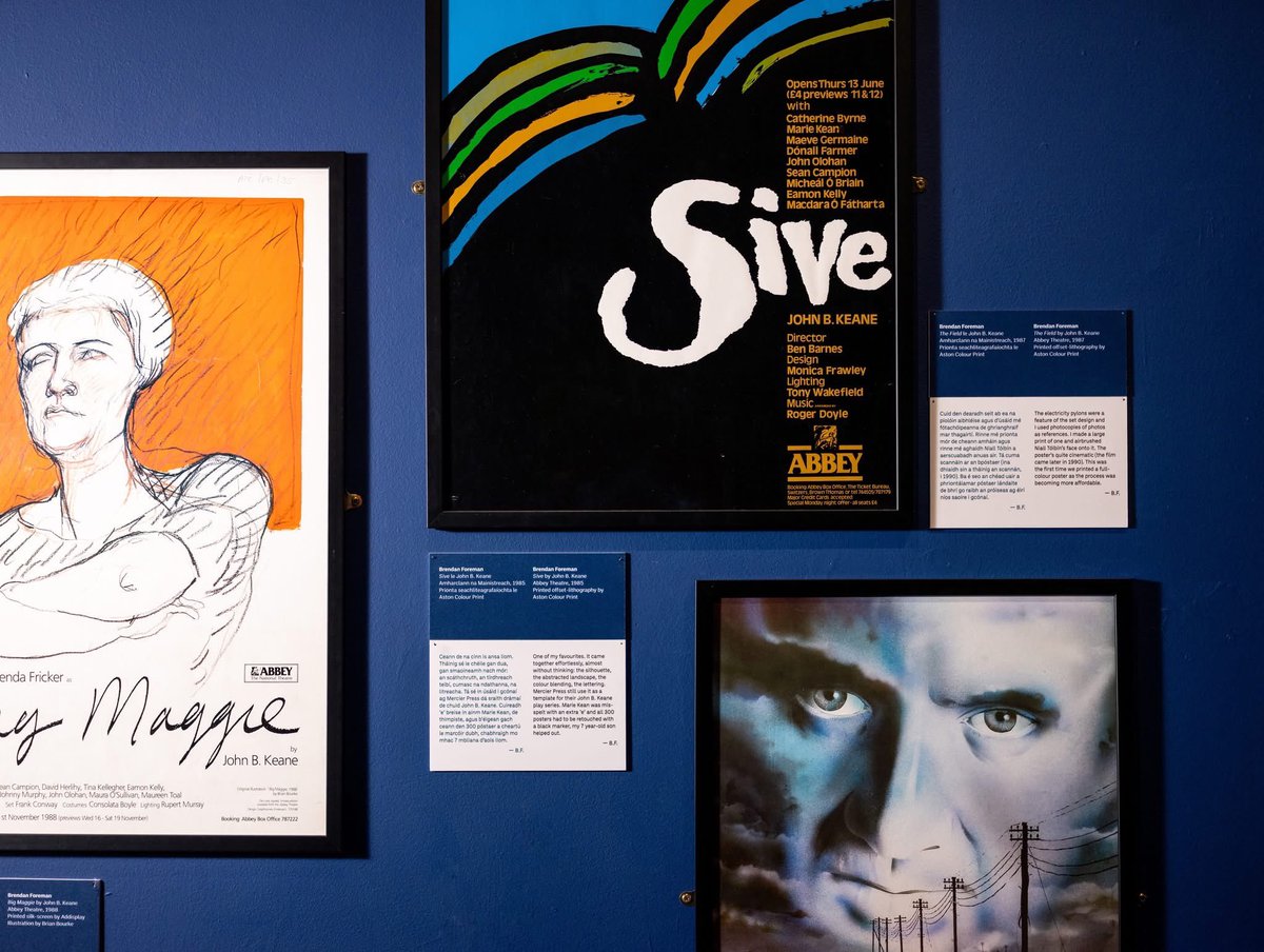 NatPrintMuseum's tweet image. Last few days to see Poster Boys!

We invite you to experience the final days of Poster Boys: the work of Kevin Scally and Brendan Foreman for the @AbbeyTheatre 

Must close at the end of the week!

nationalprintmuseum.ie

#TheatrePosters #GraphicDesign #LovinDublin