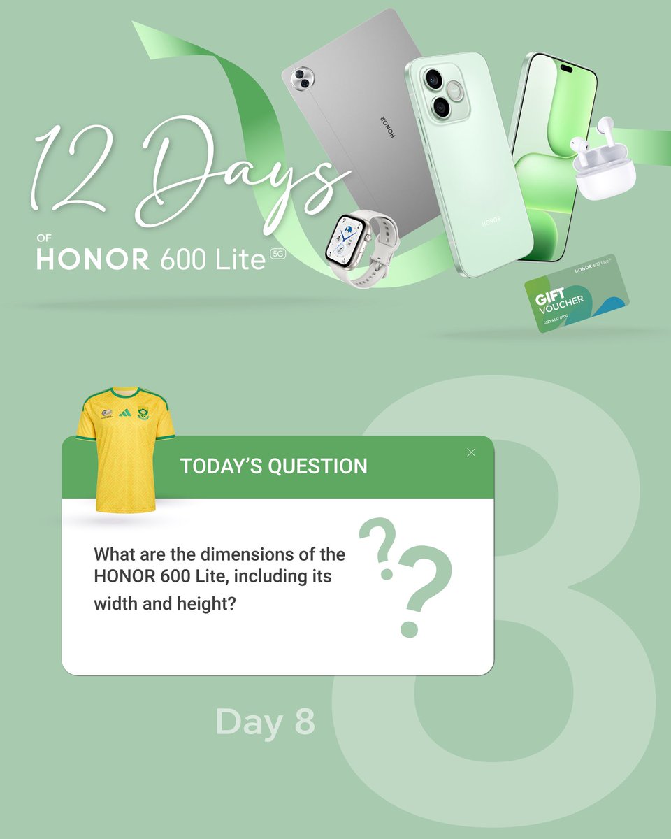 HONOR South Africa tweet media