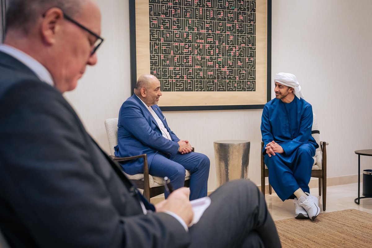 samjacquel5's tweet image. The meeting addressed the impact of recent regional tensions on security, energy supplies, and global economic stability, with Germany reaffirming its solidarity with the UAE. 🌍

#UAE #Germany #RegionalSecurity #GlobalStability #EnergySecurity