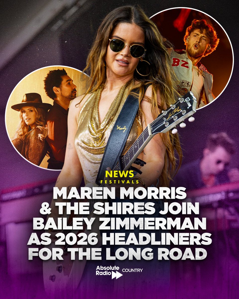 This is going to be epic! @MarenMorris has just be announced as