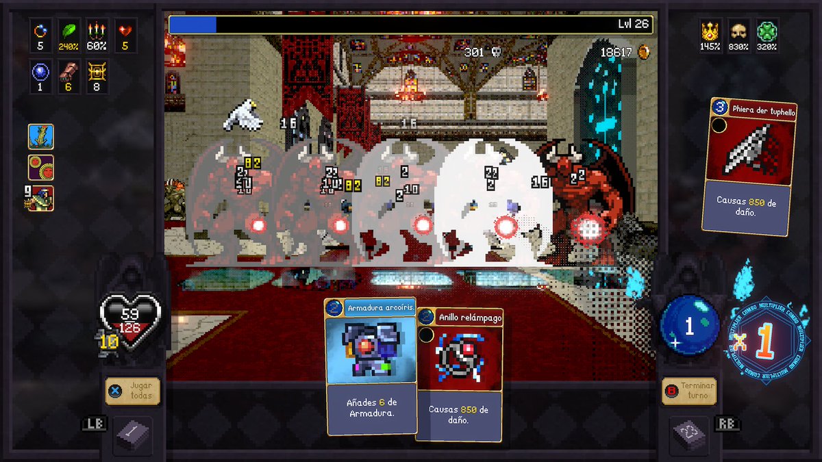 🤖 TERMINADO Vampire Crawlers a falta de un par de logros random que sacaré en un rato… Es la definición de adicción.

🟢 Sistema de progresión
🟢 Banda sonora
🟢 Coleccionables
🟢 Versatilidad de combates
🟢 Variedad de personajes
🟢 Diseño de mazmorras

sigo 👉 #Semons2026