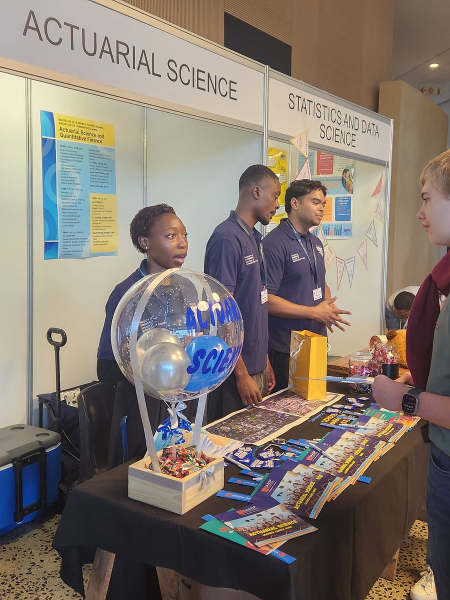 saadp_actuarial's tweet photo. SAADP had the incredible opportunity to showcase at the University of Cape Town Open Day on 25 April — a meaningful moment to connect with future leaders and share what the profession has to offer.
#SAADP #UCTOpenDay #PipelineDevelopment #FutureLeaders #StudentSuccess https://t.co/LN8wiG1rvi