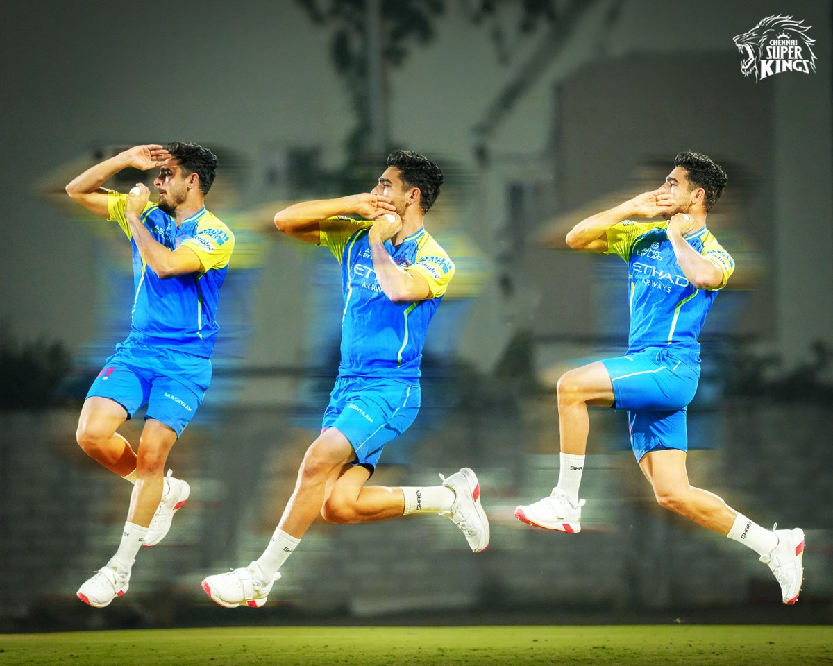 ChennaiIPL's tweet image. Speed in motion! ⚡ 

#WhistlePodu #Yellove