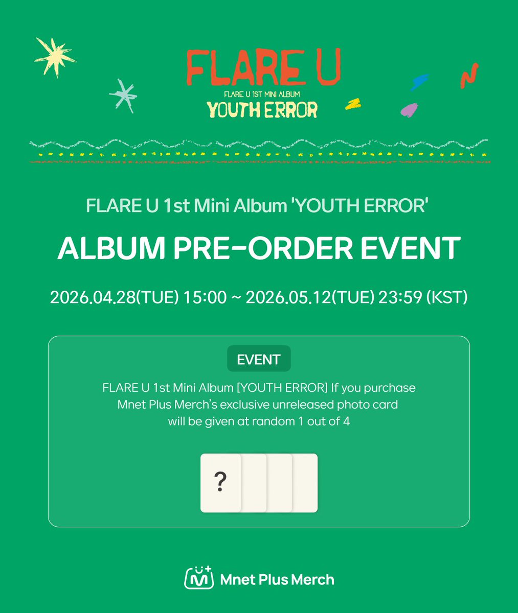 Mnet Plus Merch 엠넷플러스머치 tweet media