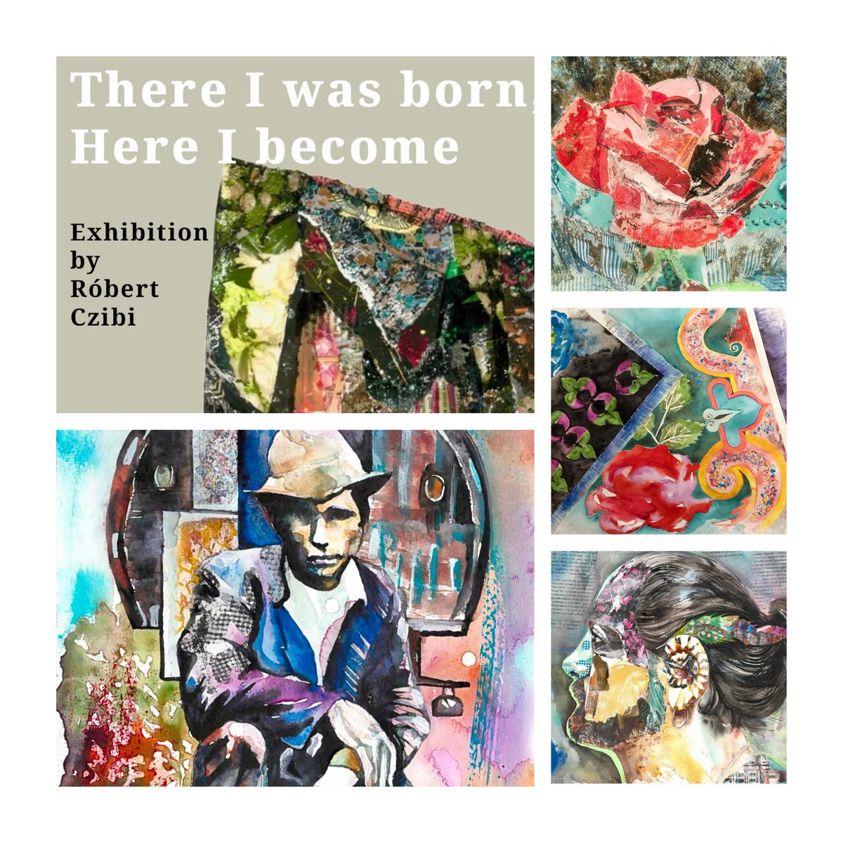 arablo's tweet image. There I was born, Here I become  youtu.be/E3laeLQv5S0?si… via @YouTube
Exhibition open until 15 May at @HCCLondon #exhibition #art #artist #czibiart #london