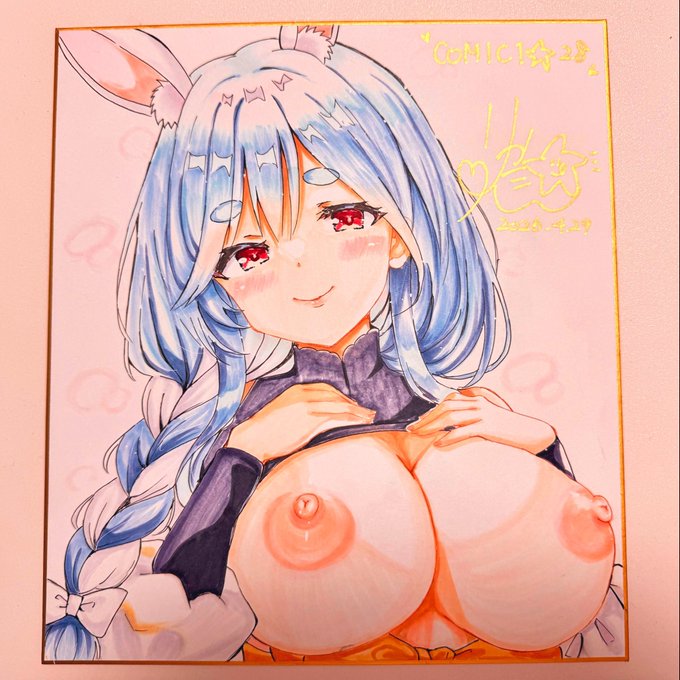 色紙1枚目出来た! 