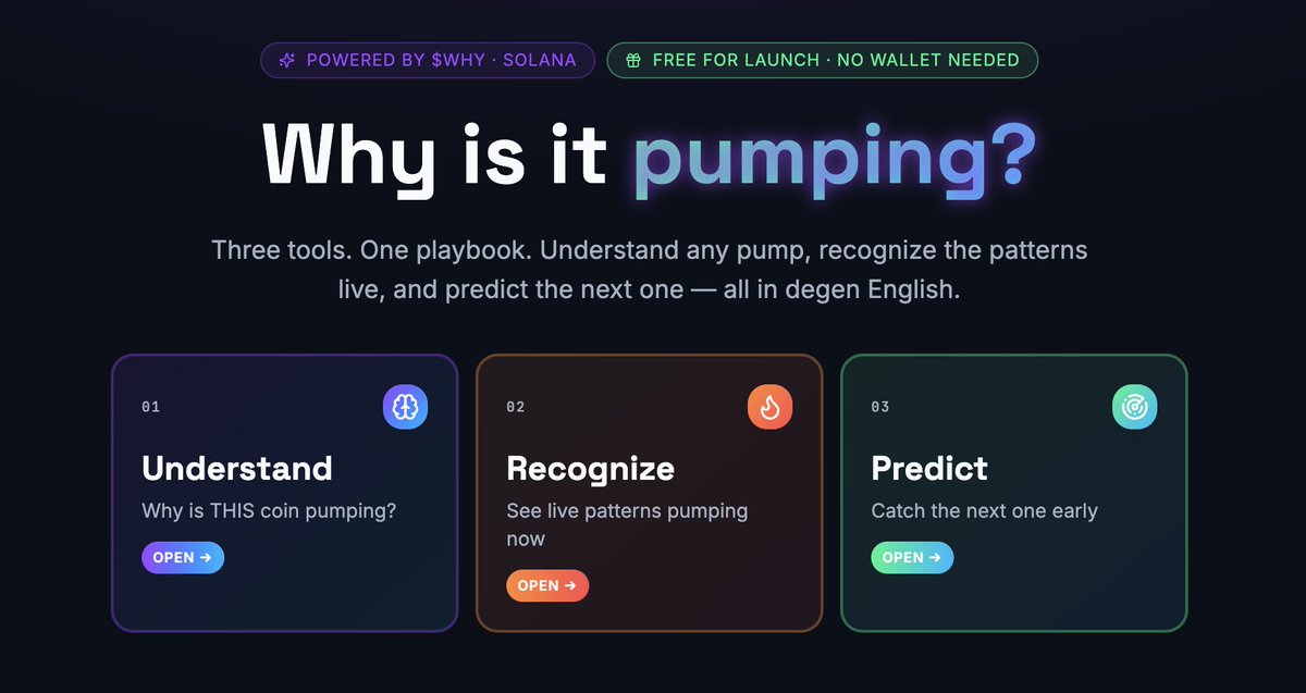 Why is it pumping? tweet media