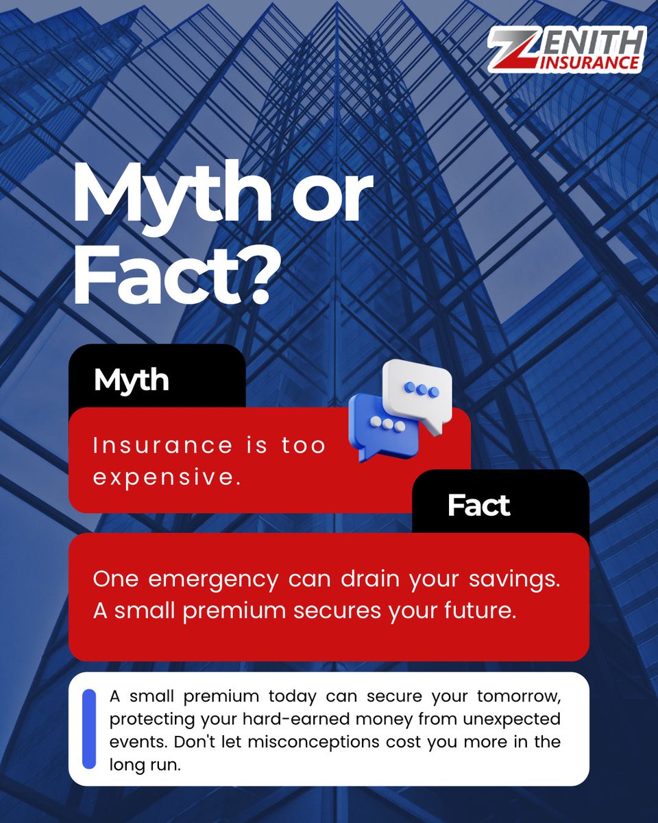 zenithinsng's tweet photo. Myth vs Fact? The answer is revealed.

#mythvsfact #insurance #motorinsurance https://t.co/otamgBUyFa