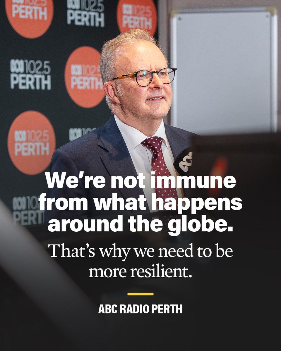 We're building an economy that's stronger, fairer and that works for every Australian.