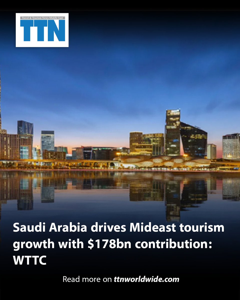 ttnworldwide's tweet image. The WTTC revealed that the Middle East is experiencing strong Travel &amp;amp; Tourism growth, with the sector expanding by 5.3% in 2025, outpacing the global average of 4.1% 

Read more on ttnworldwide.com/ArticleTA/4616…

#TTNews #travel #tourism #ME