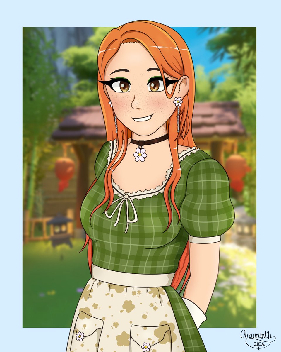 AmaranthineBri's tweet photo. Hazel from @loftiadev! 🌺 I've been having such a fun time playing the beta, and I can't wait for EA. Who's your favorite character? #LoftiaPartner #Loftiafanart https://t.co/9BUtm0HiAv