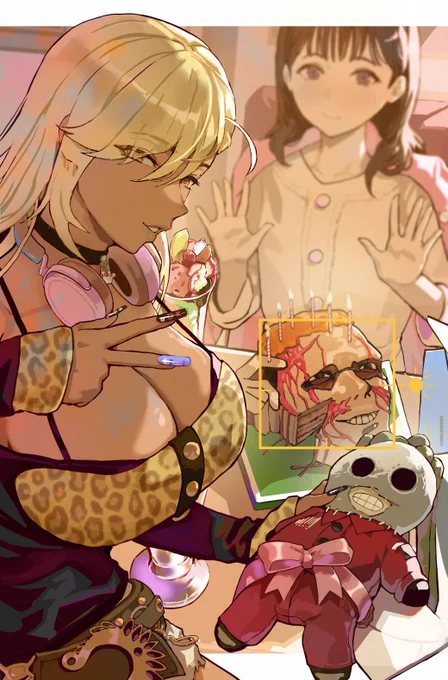 rock fan gyaru oc (small tweaks)