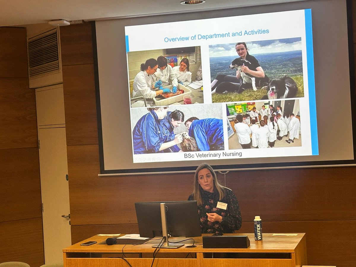 ESAI_Environ's tweet image. #Day2 #ENVIRON26
Dr Siobhan Jordan highlighted the programmes and works in the Department of Agriculture, Food &amp;amp; Animal Health + Cente for Freshwater &amp;amp; Environmental Studies 👏

Science that matters for Ireland's future #ESAI #DkIT