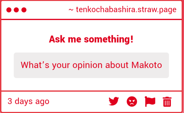 Tenko chabashira!!! tweet media