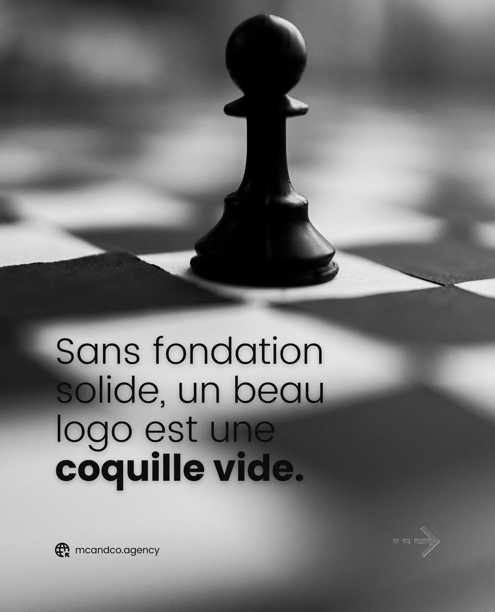mcandcoagency's tweet image. Décorer une maison sans fondations ne suffit plus. Pour fidéliser, visez l'expérience de marque globale.

🚀 Besoin de structurer votre marque ? Contactez-nous : hello@mcandco.agency.

#AgenceMCandCo #BrandingAgency #LuxuryBranding