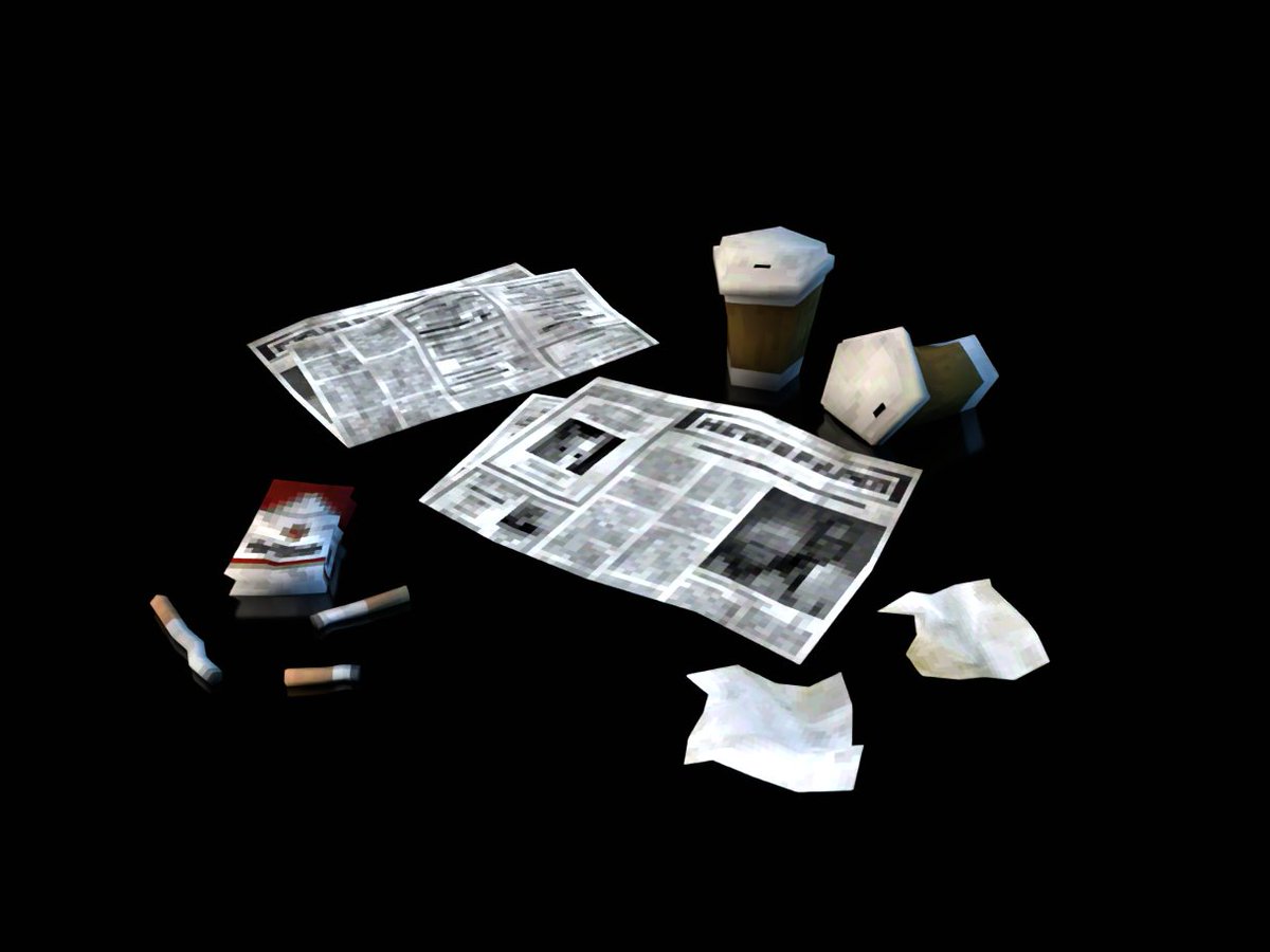 TheRealRyboX's tweet image. This is why I love low-poly. All of DISPOSED's textures fit onto one 128 x 128px atlas (256 and 32 colour variants).

#LowPoly #3DModels #IndieDev #GameDev