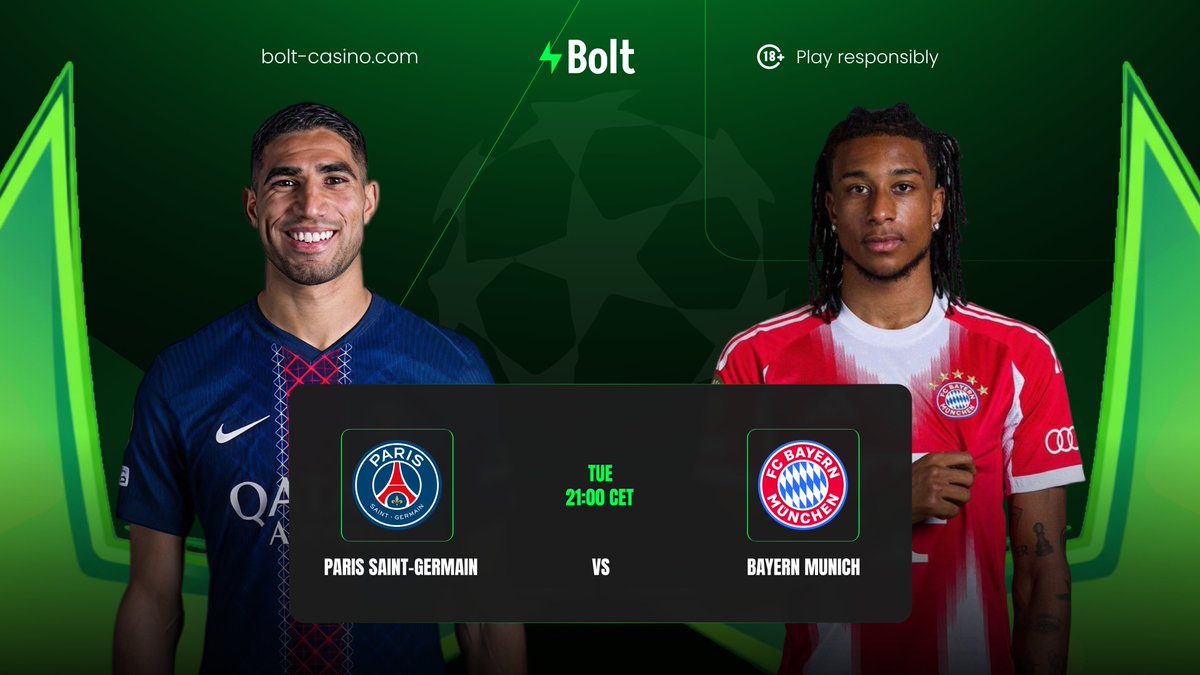 CasinoBolt's tweet photo. The stage is set ⚽

Two giants. One battle ⚽
⚡ Get in the action https://t.co/3abV0Re0c1
