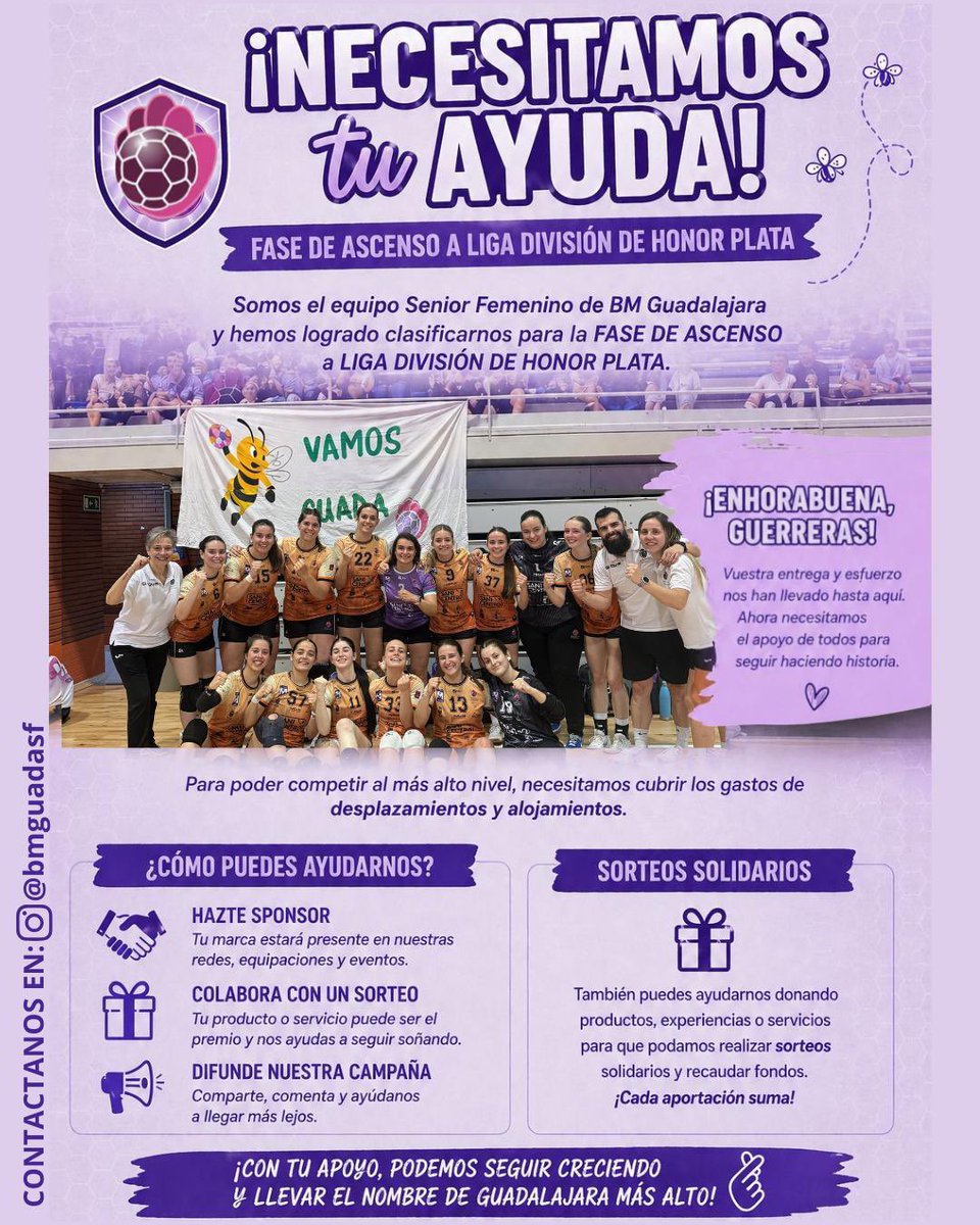 malenabm22_'s tweet image. Toda ayuda en bienvenida!
#balonmano #balonmanoguadalajara #sponsor