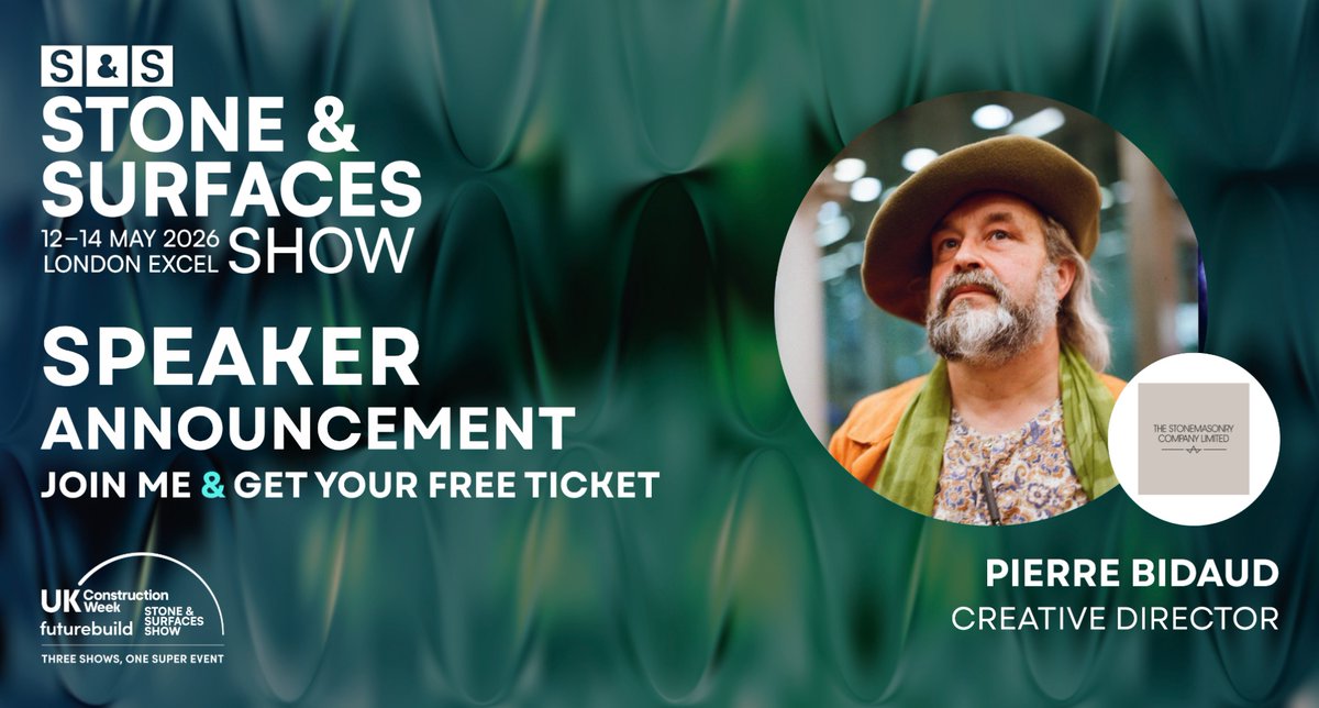 stoneshowlondon's tweet image. Could stone replace steel in tomorrow’s buildings?

Join Pierre Bidaud (Stonemasonry Company) to explore a bold new approach to structural design.

📅 12 May | 🕑 2.00pm to 2.45pm
📍 Main Stage

Register: zurl.co/KDnm0

#sustainablearchitecture #lowcarbonconstruction