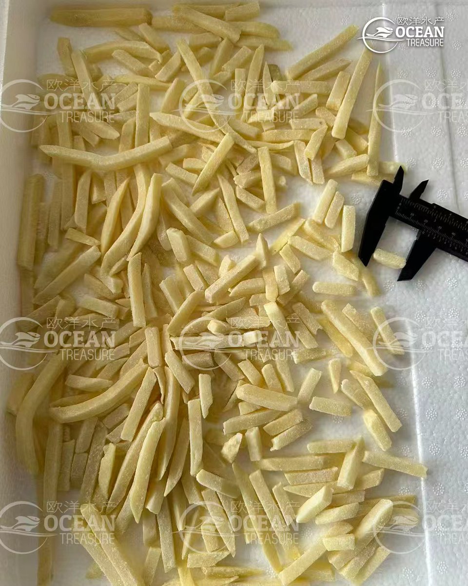 ocean_foods's tweet image. The Global Balancing Supplier 

Specification:
Frozen French fries
Grade B, straight cut
Variety: Innovator, 7 × 7 mm
2 kg transparent bags with sticker × 5 / carton
1 × 40’ FCL

#frenchfries #frozenfood #oceantreasure