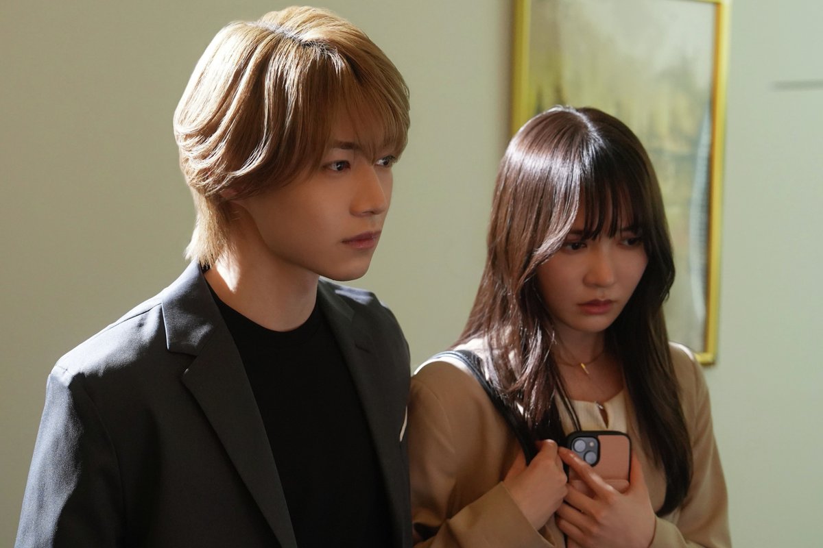 cbc_dramatrip's tweet photo. 『#その天才様は偽装彼女に執着する』💘
＼　🌟第𝟐話もお楽しみに🌟　／

元カレ・宗太(#西井幸人)と再会し動揺する凛（#加藤史帆)。
郁(#今野大輝)の一言で心に変化が…💭

🎀𝐓𝐕𝐞𝐫見逃し配信中
🔗https://t.co/AOKvxS1W0U

📺毎週木曜 深夜0:58～
W主演 #今野大輝（B＆ZAI）× #加藤史帆
#天才様 https://t.co/OMSS6IaZDV
