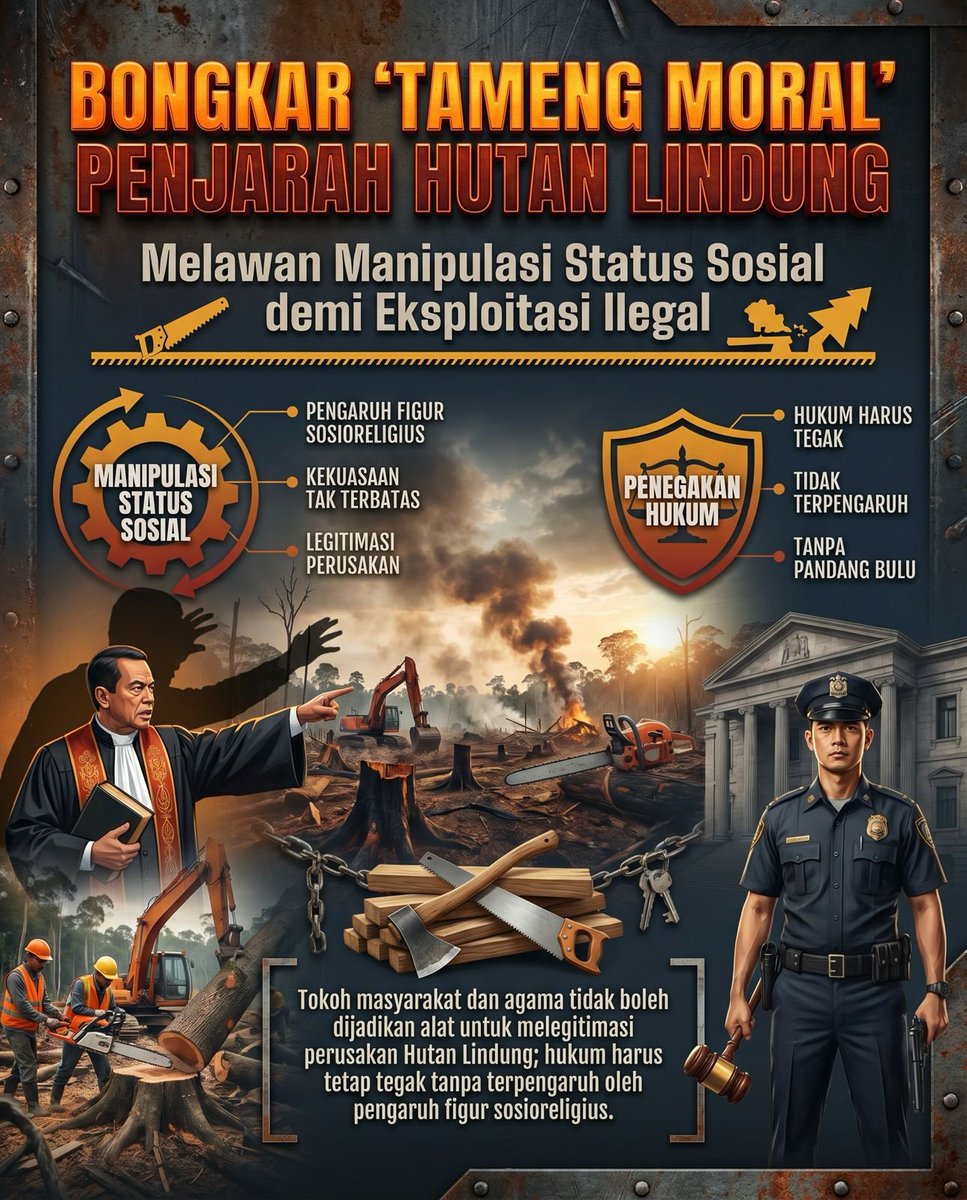 wartalensaid's tweet photo. Hutan lindung tak boleh kalah oleh pengaruh, jabatan, atau pencitraan
#bangkabelitung #tambangtimah #timah #beranibersuara #fypindonesia https://t.co/wGQoWb8LCZ