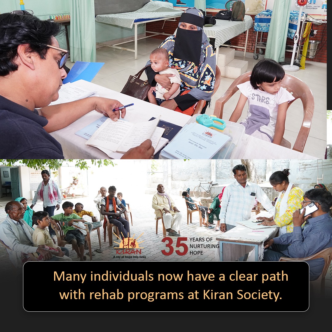 KiranSociety's tweet image. Big day in Mirzapur! 🏥✨

We just wrapped up our latest rehab camp at Kachhawa Christian Hospital, and the energy was incredible. Our team of specialists spent the day screening patients and connecting with the community.

#MakingADifference #Mirzapur #KiranSociety #Inclusion